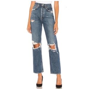 AGOLDE 90s High Rise Loose Fit in Psyche